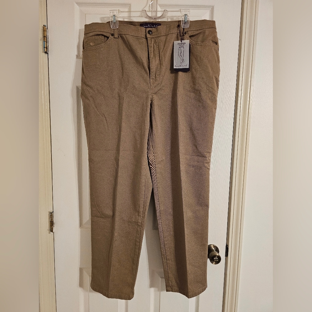 Women's Gloria Vanderbilt Amanda Classic Fit Tan Pants